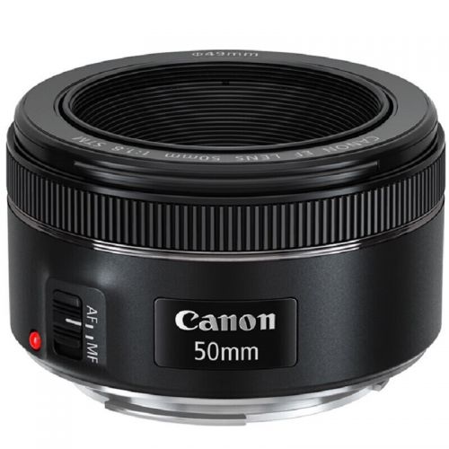 佳能（Canon）EF 50mm F1.8 STM 单反相机镜头 小痰盂三代 标准定焦人像镜头