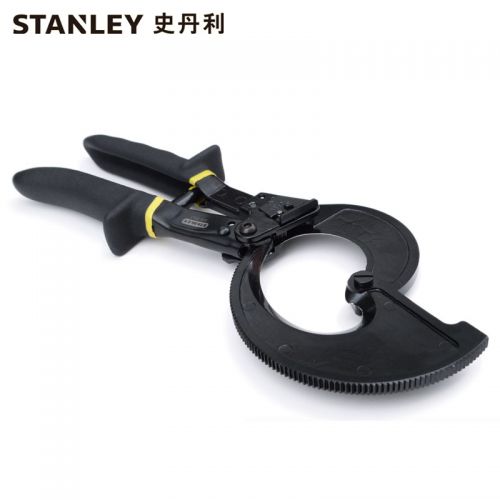 史丹利STANLEY 棘轮式电缆切割剪0-240mm2 电缆电线钳电工切线断线钳 84-861-22 企业定制